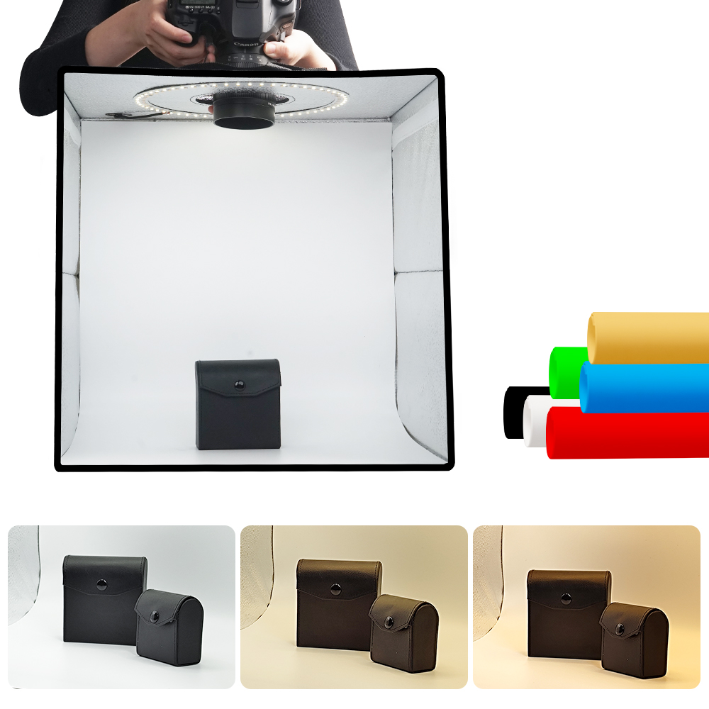 Photography Lighting Kit Portable - Светодиодный светильник для фотосъемки с регулируемой