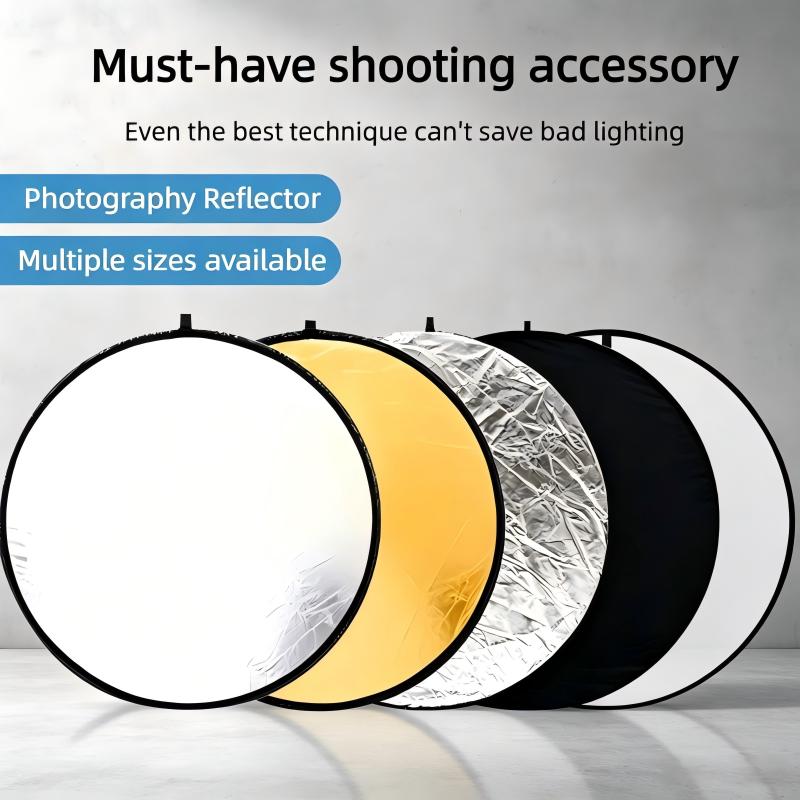 Photography Lighting Kit Portable - Фотоотражатель 2 в 1, складная портативная