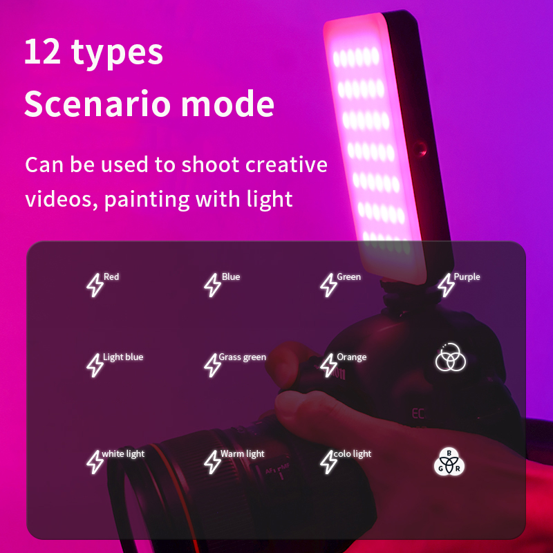 RGB-видеосвет, портативная све – обзор и цена Photography Lighting Description